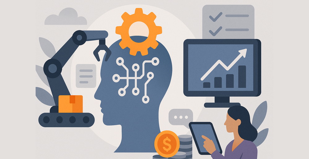 AI és okos megoldások KKV-knak - Automatizálás, ügyfélkezelés, pénzügyi előrejelzés – kézzelfogható segítség a napi működésben és döntésekben  - Online