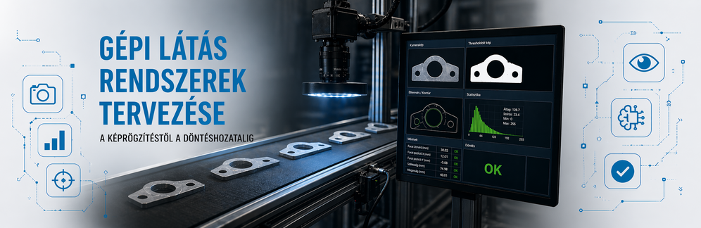 Gépi látás rendszerek tervezése – a képrögzítéstől a döntéshozatalig
